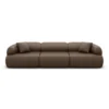 Kunstleder 3-Sitzer Couch Poliva – Bild 5