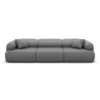 Kunstleder 3-Sitzer Couch Poliva – Bild 8