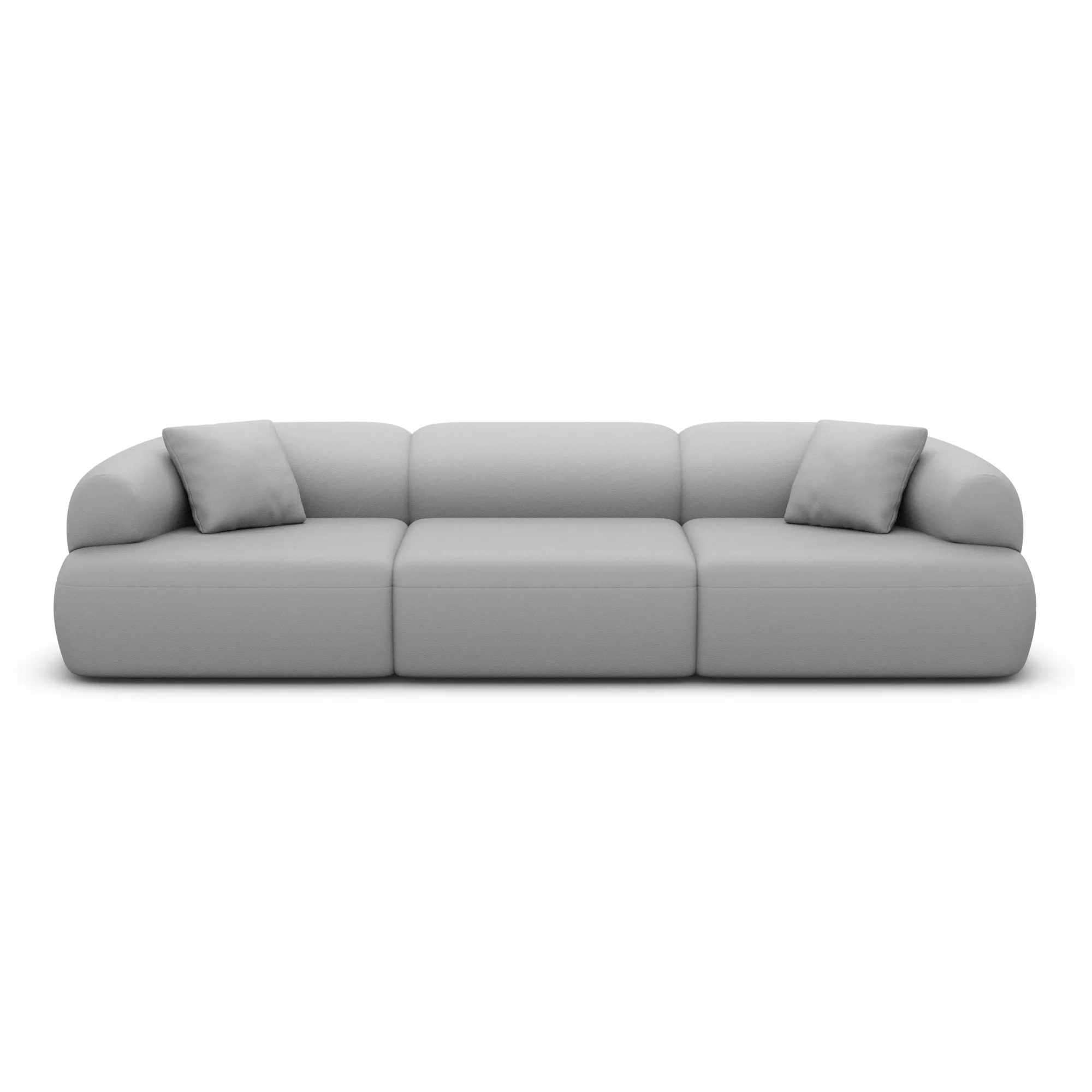 Kunstleder 3-Sitzer Couch Poliva – Bild 11