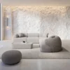 Bouclé Ecksofa Poliva