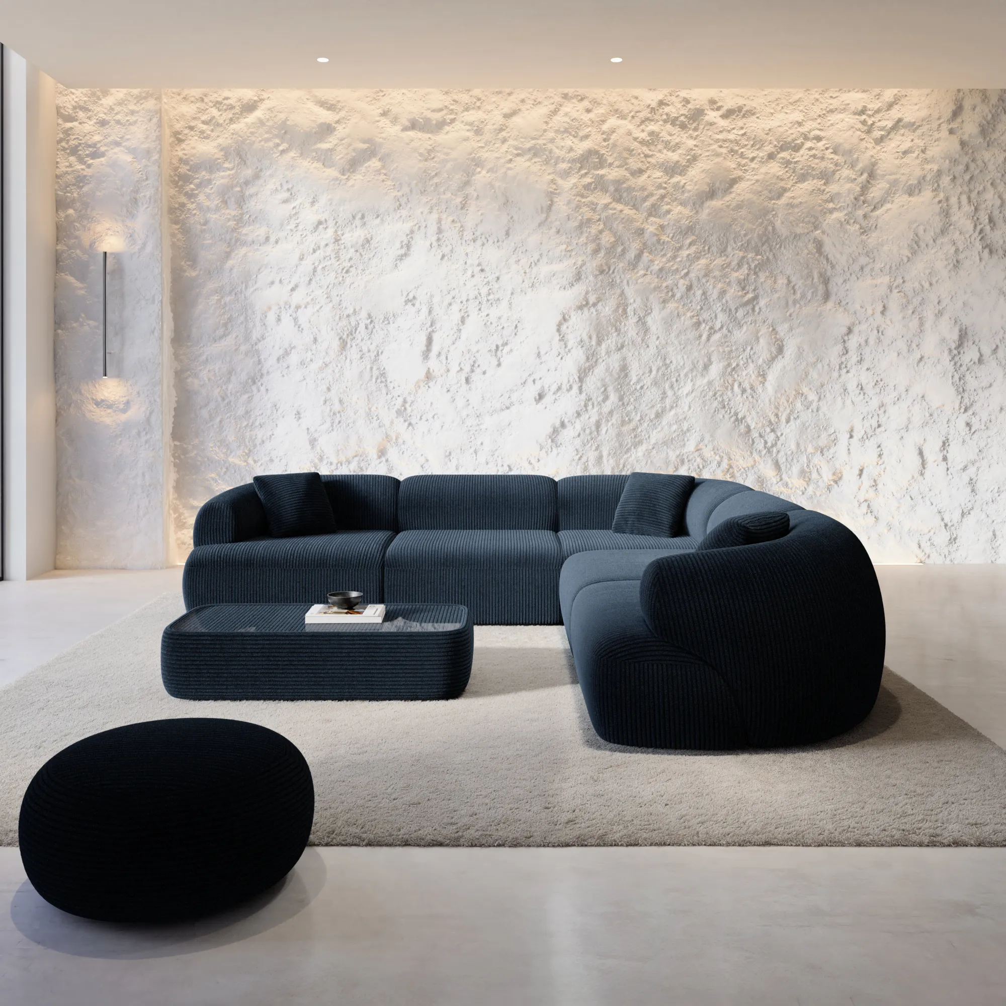 Cord Ecksofa Poliva – Bild 4
