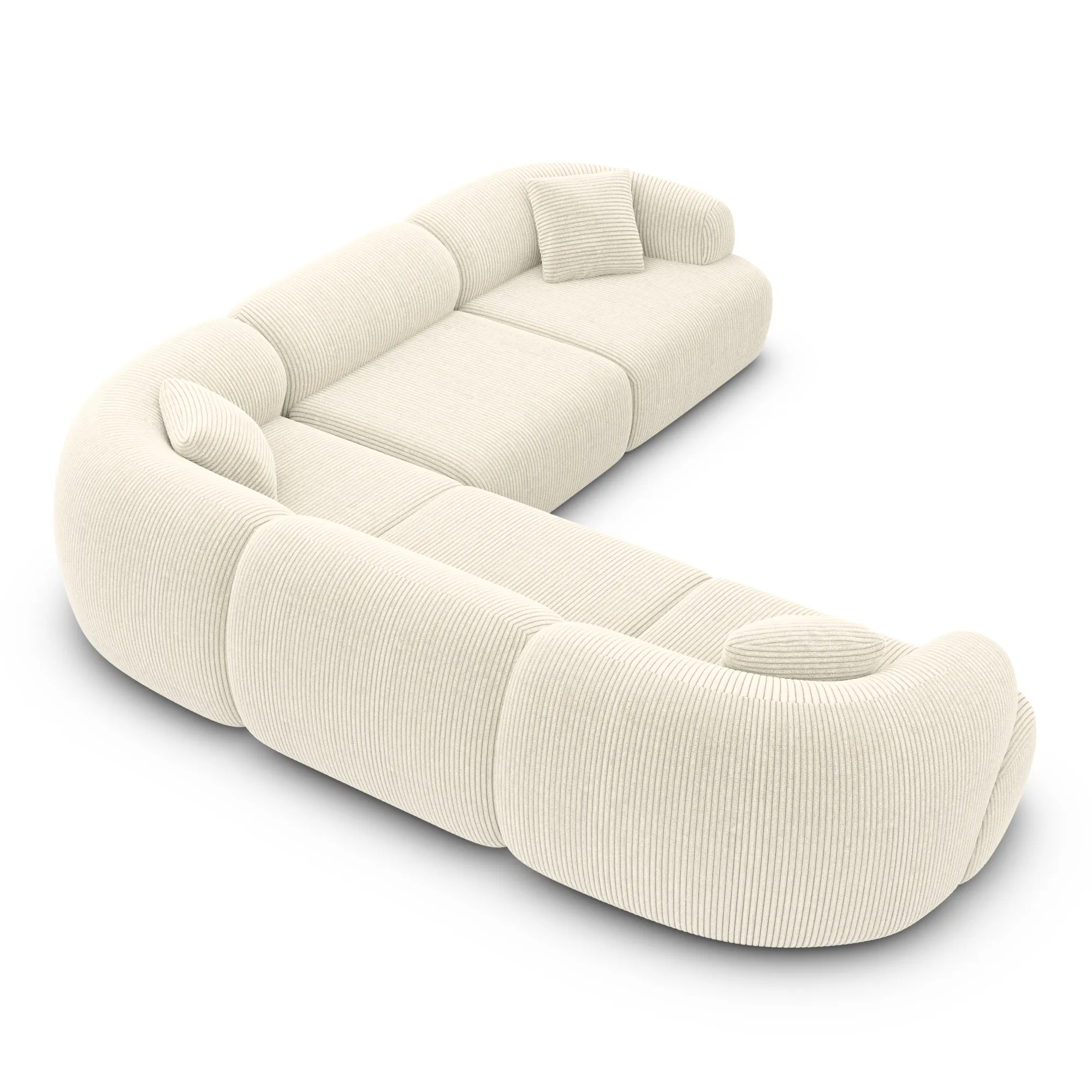 Cord Ecksofa Poliva – Bild 16
