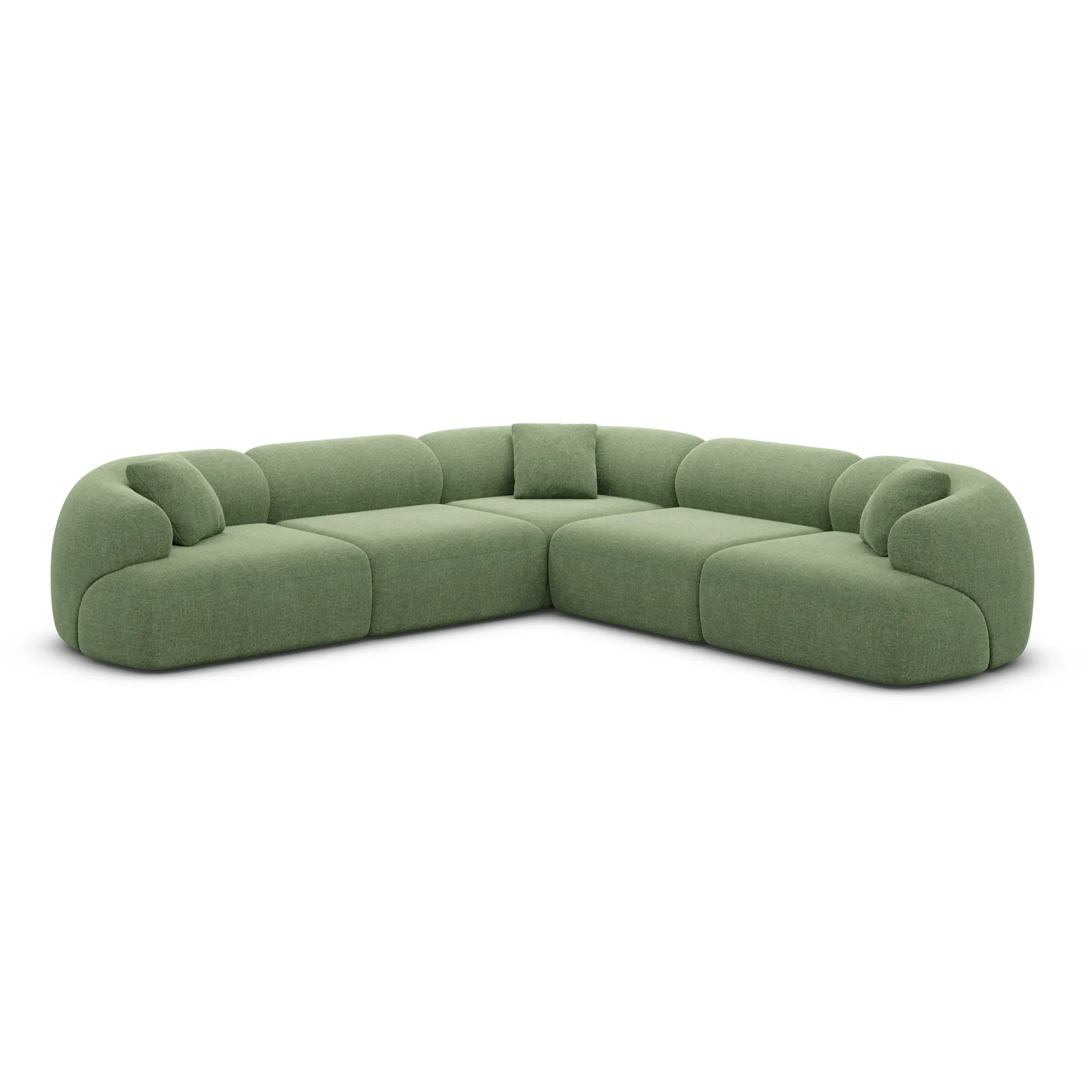 Strukturstoff Ecksofa Poliva – Bild 29