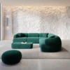 Samtstoff Ecksofa Poliva – Bild 11