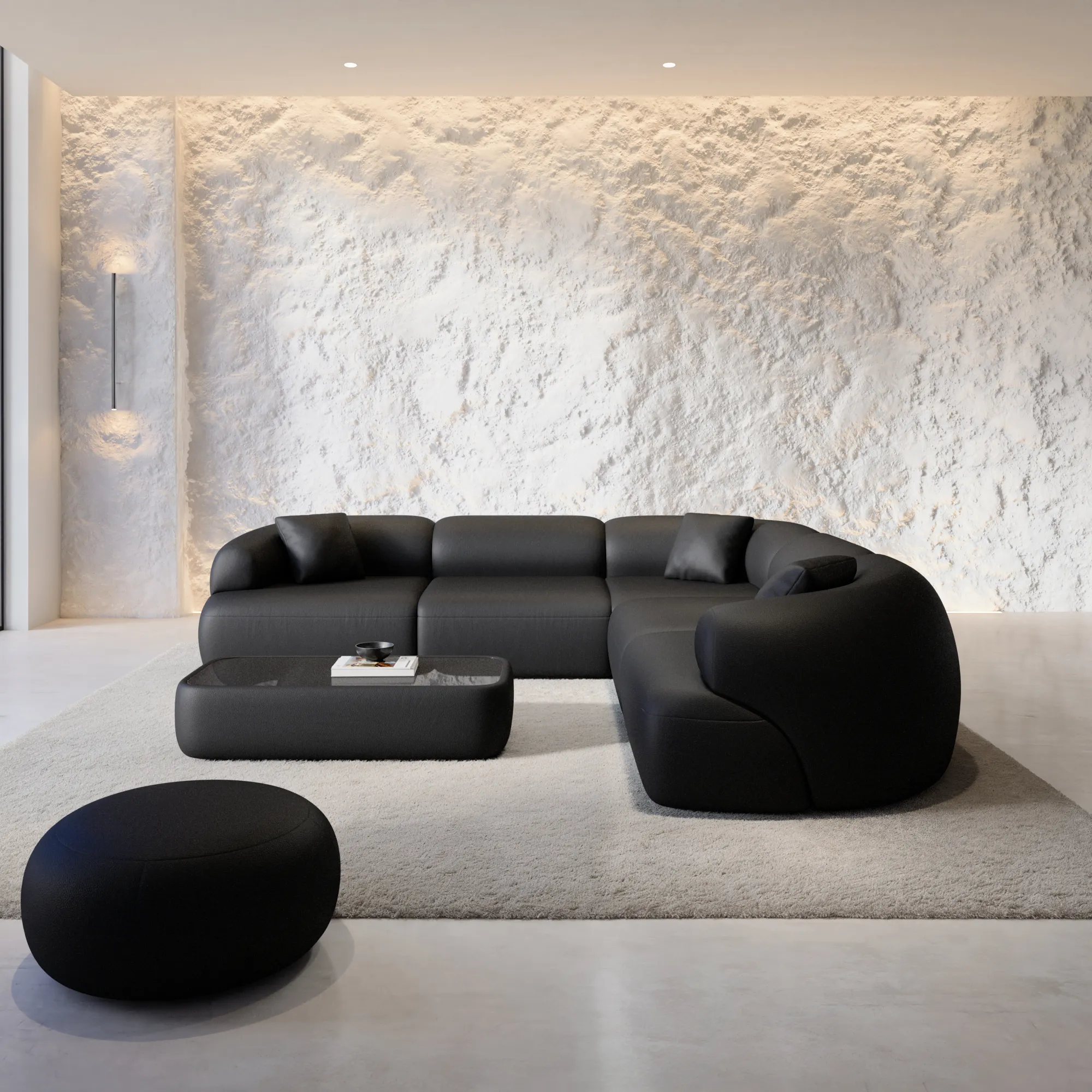 Kunstleder Ecksofa Poliva – Bild 2