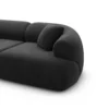 Samtstoff U-Form XXL Wohnlandschaft Poliva – Bild 104
