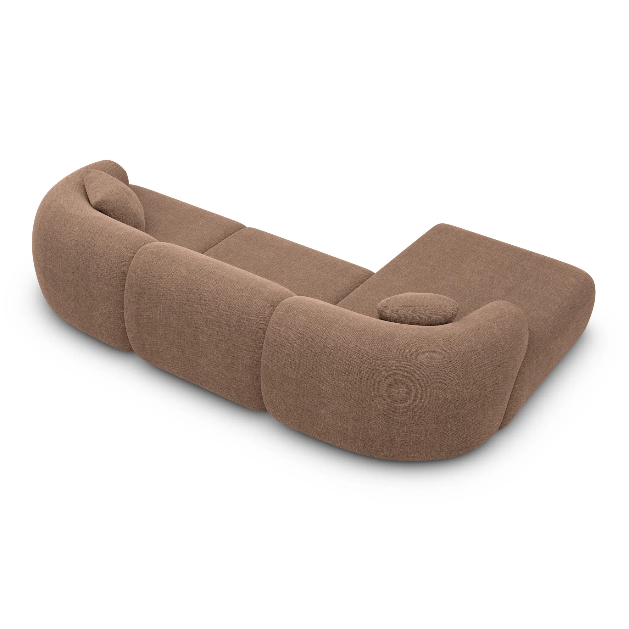 Strukturstoff L-Form Sofa Poliva – Bild 23