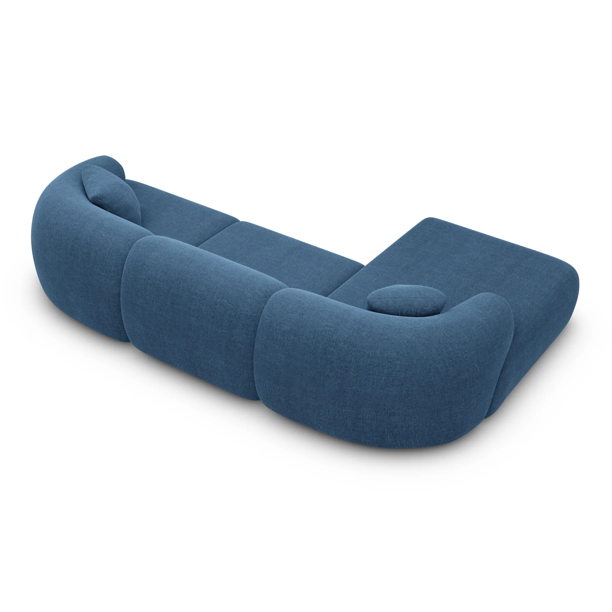 Strukturstoff L-Form Sofa Poliva – Bild 29