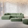 Strukturstoff L-Form Sofa Poliva – Bild 6