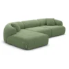 Strukturstoff L-Form Sofa Poliva – Bild 30
