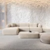 Samtstoff L-Form Sofa Poliva – Bild 20