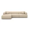 Echtleder L-Form Sofa Poliva – Bild 57