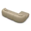 Echtleder L-Form Sofa Poliva – Bild 19