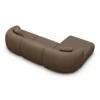 Echtleder L-Form Sofa Poliva – Bild 22