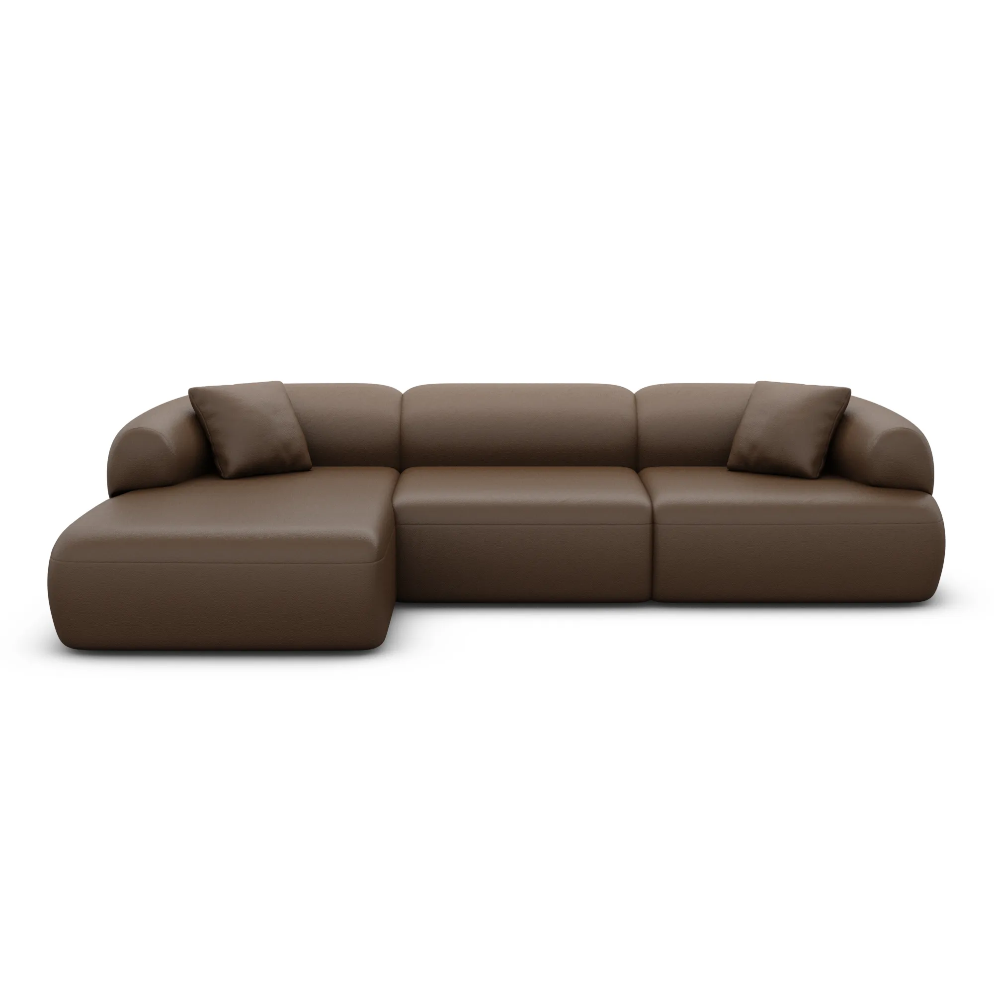 Kunstleder L-Form Sofa Poliva – Bild 63