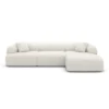 Bouclé L-Form Sofa Poliva – Bild 17