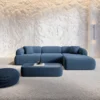 Strukturstoff L-Form Sofa Poliva – Bild 15