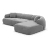 Samtstoff L-Form Sofa Poliva – Bild 85