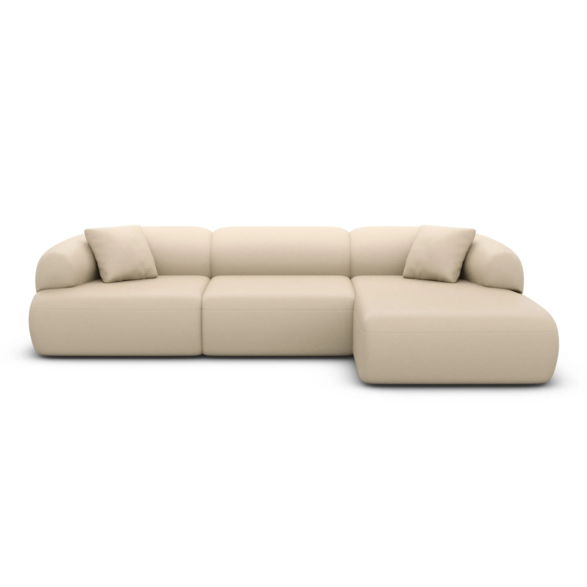 Kunstleder L-Form Sofa Poliva – Bild 27