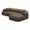 Kunstleder L-Form Sofa Poliva – Bild 38