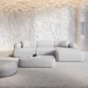 Kunstleder L-Form Sofa Poliva – Bild 5