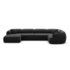 Samtstoff U-Form XL Wohnlandschaft Poliva – Bild 95