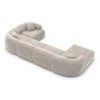 Samtstoff U-Form XL Wohnlandschaft Poliva – Bild 51