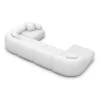 Echtleder U-Form XL Wohnlandschaft Poliva – Bild 37