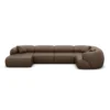 Kunstleder U-Form XL Wohnlandschaft Poliva – Bild 21