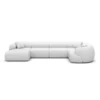 Kunstleder U-Form XL Wohnlandschaft Poliva – Bild 30