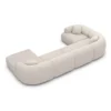 Bouclé U-Form XL Wohnlandschaft Poliva – Bild 9
