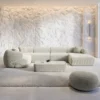 Cord U-Form XL Wohnlandschaft Poliva – Bild 3