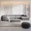 Cord U-Form XL Wohnlandschaft Poliva – Bild 4