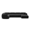 Samtstoff U-Form XL Wohnlandschaft Poliva – Bild 59