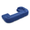 Samtstoff U-Form XL Wohnlandschaft Poliva – Bild 84