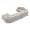 Samtstoff U-Form XL Wohnlandschaft Poliva – Bild 87