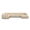 Echtleder U-Form XL Wohnlandschaft Poliva – Bild 39