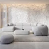 Echtleder U-Form XXL Wohnlandschaft Poliva – Bild 9