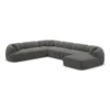 Cord U-Form XXL Wohnlandschaft Poliva – Bild 24