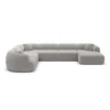Cord U-Form XXL Wohnlandschaft Poliva – Bild 31