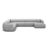 Kunstleder U-Form XXL Wohnlandschaft Poliva – Bild 27
