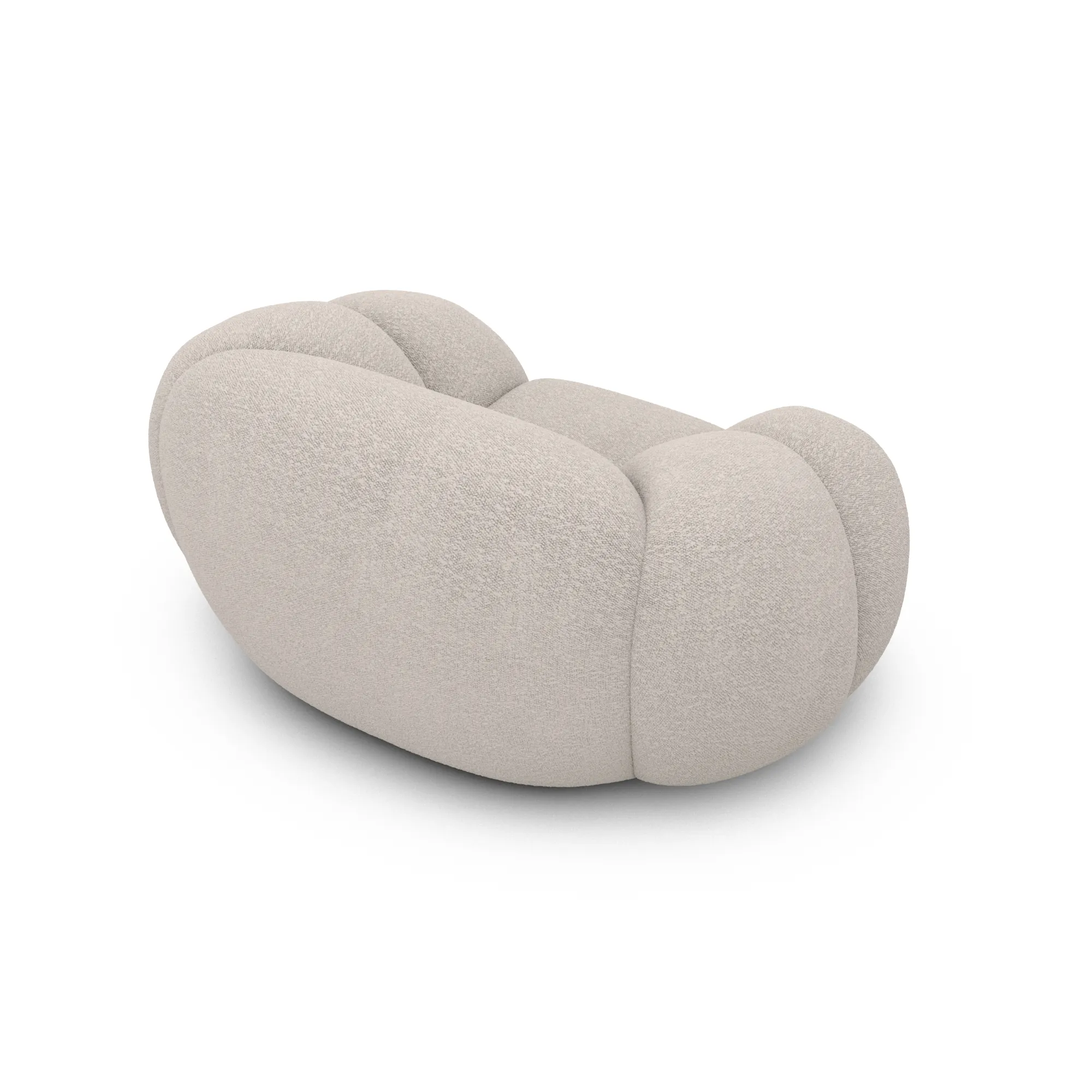 Bouclé Sessel Savira – Bild 6