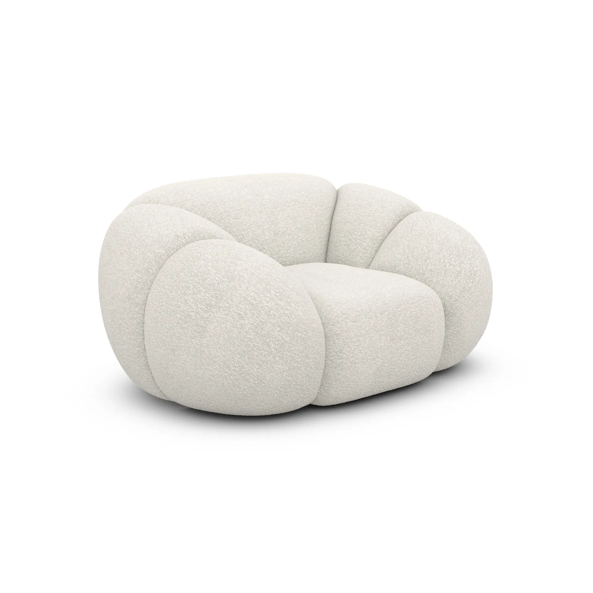 Bouclé Sessel Savira – Bild 7