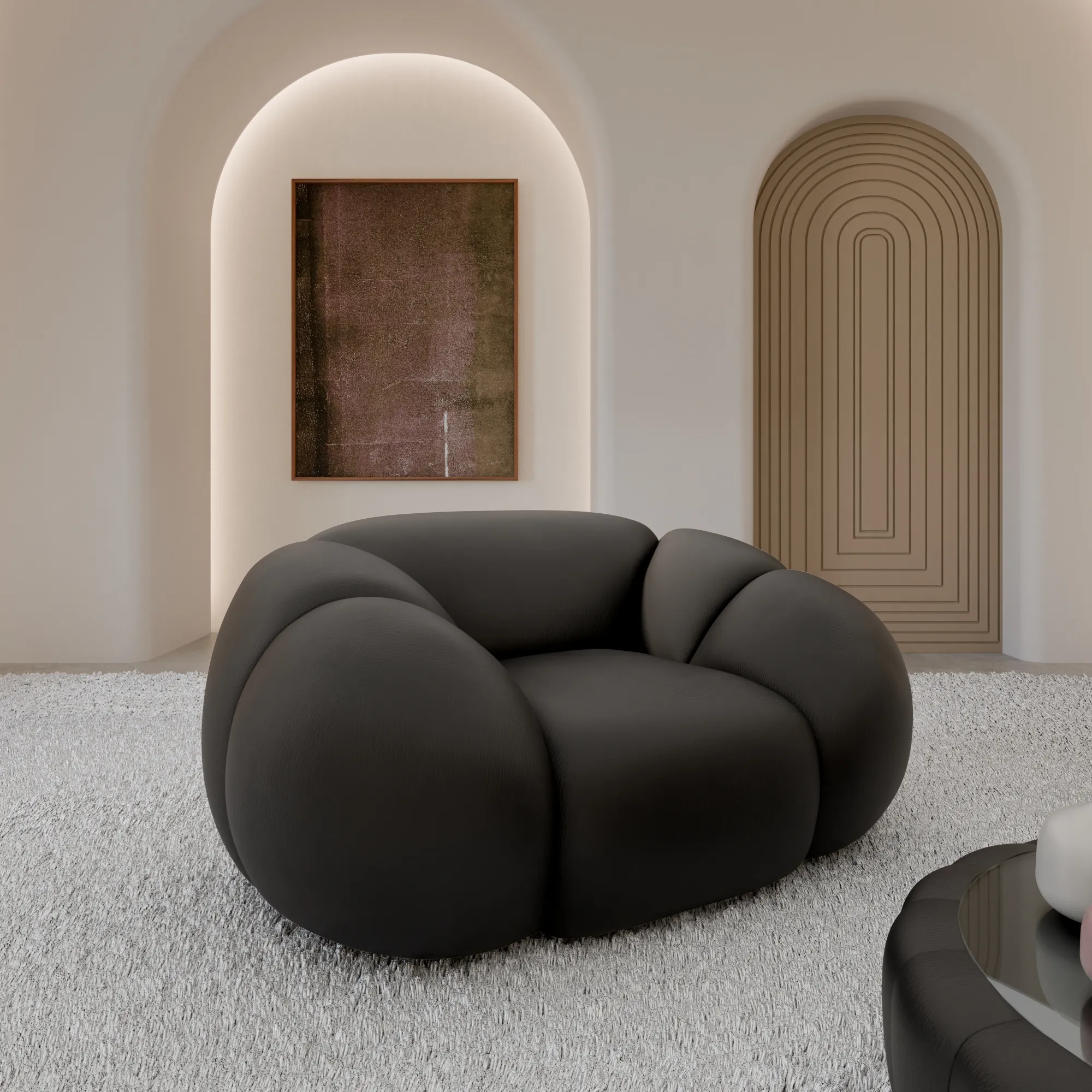 Echtleder Sessel Savira – Bild 8