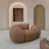 Echtleder Sessel Savira
