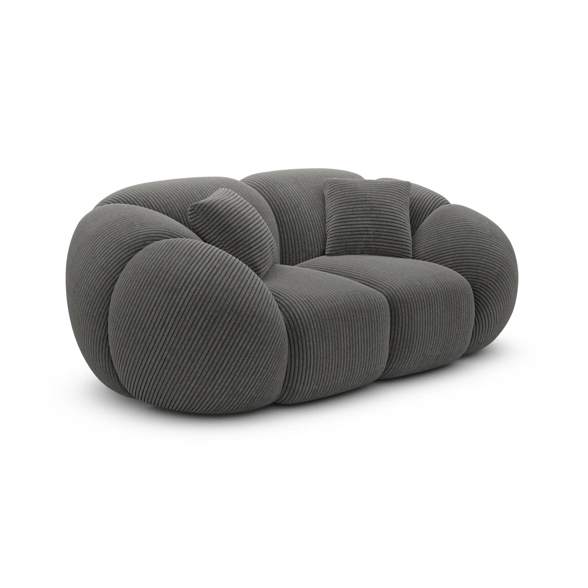 Cord 2-Sitzer Couch Savira – Bild 8