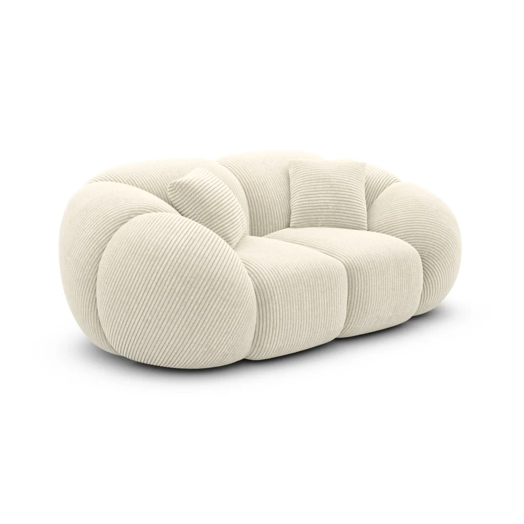 Cord 2-Sitzer Couch Savira