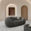 Strukturstoff 2-Sitzer Couch Savira – Bild 6