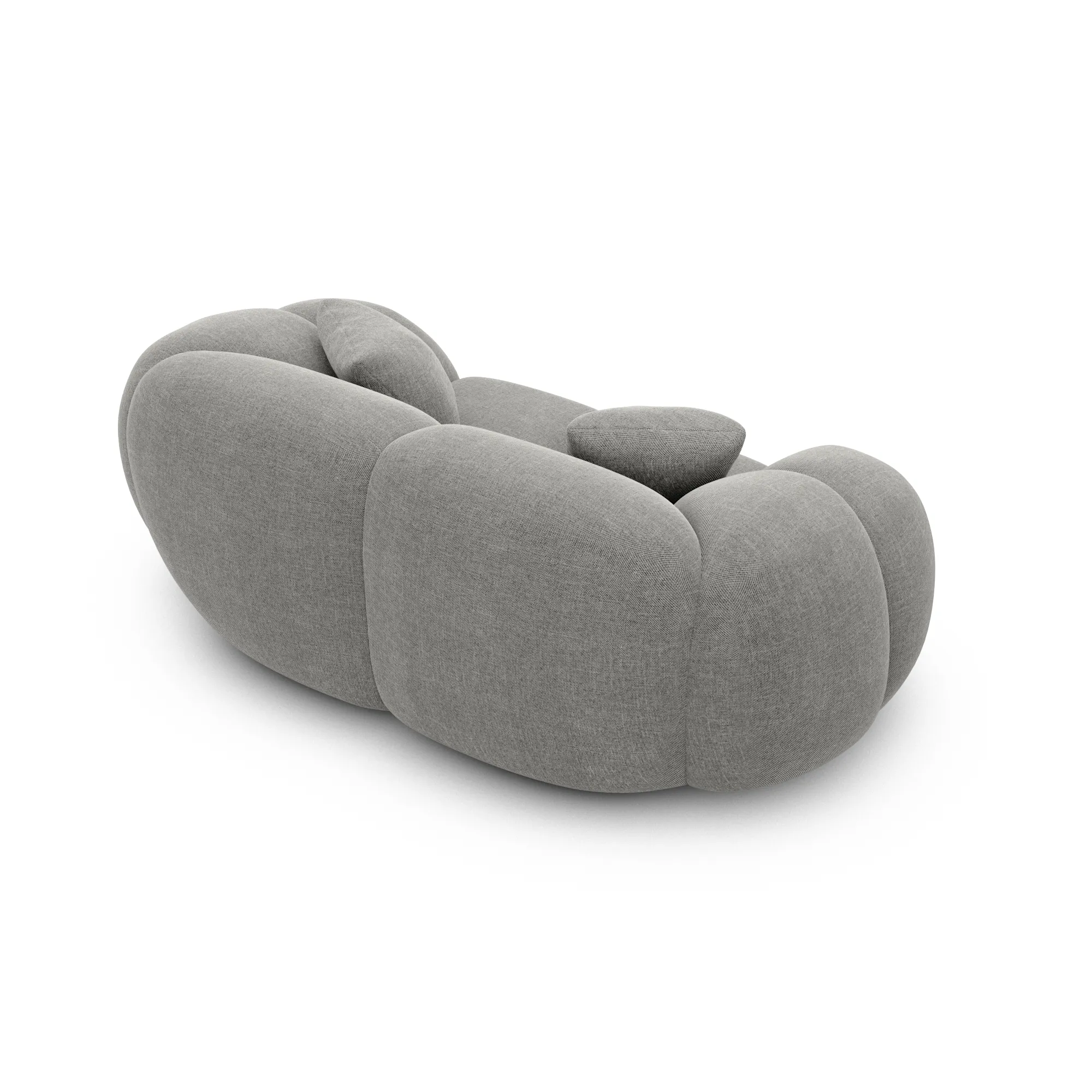 Strukturstoff 2-Sitzer Couch Savira – Bild 13