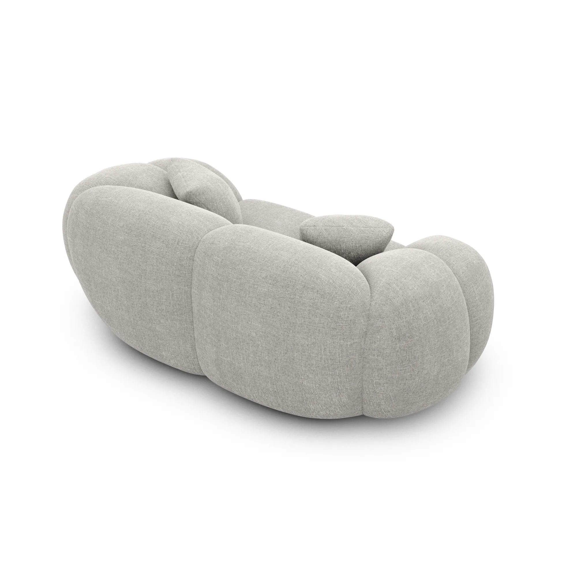 Strukturstoff 2-Sitzer Couch Savira – Bild 16
